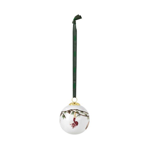 Porcelianinis pakabinamas kalėdinis papuošalas Kähler Design Hammershøi-image-4