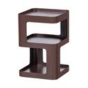 Iš metalo šoninis stalas 35x35 cm Riv – WOOOD