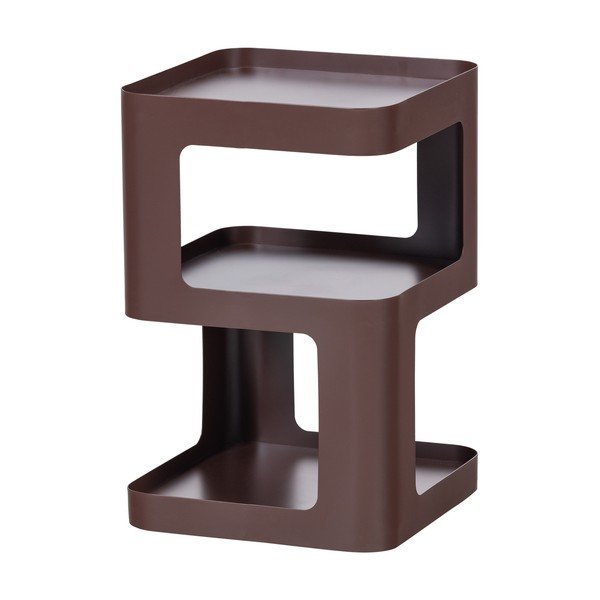 Iš metalo šoninis stalas 35x35 cm Riv – WOOOD