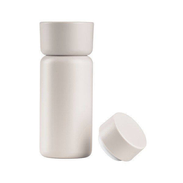 Smėlio spalvos iš nerūdijančio plieno termo puodelis 400 ml Singles – Zone-image-3