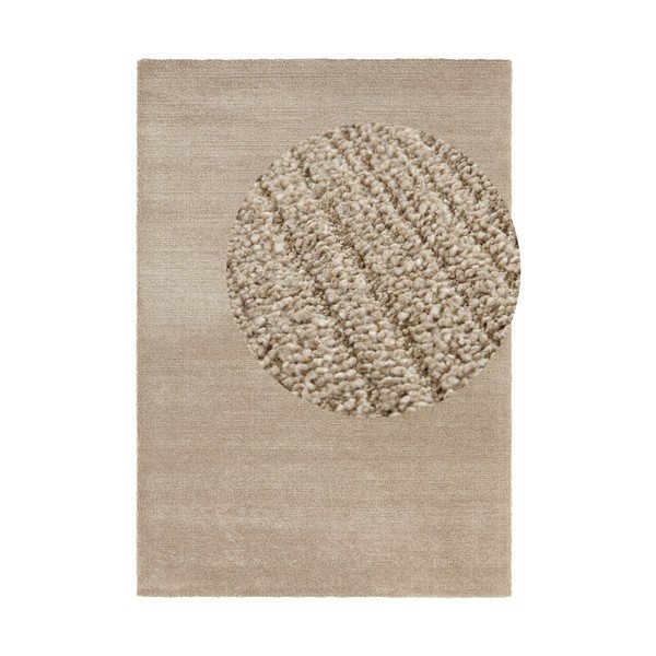 Rudos ir smėlio spalvos kilimas Elle Decoration Glow Loos, 200 x 290 cm