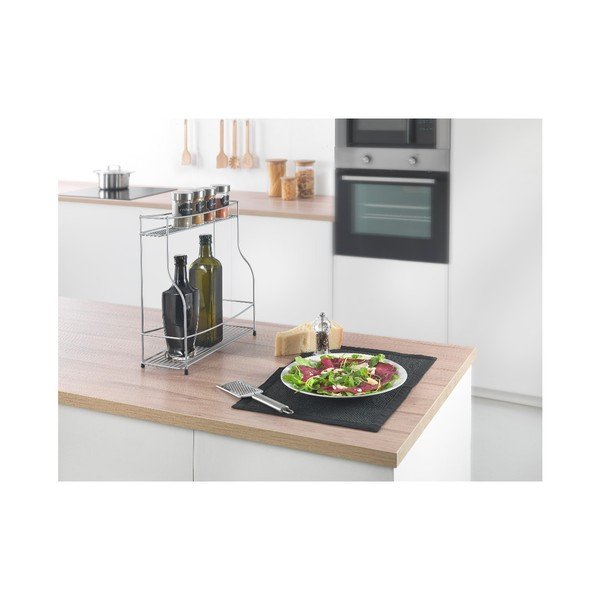 Prieskonių lentynėlė su 2 pakopomis Metaltex Balsamico-image-1