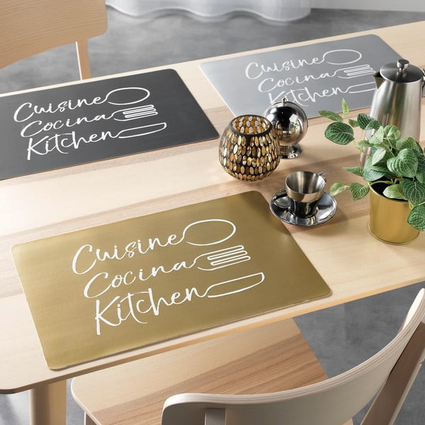 Iš plastiko padėkliukas 28.5x43.5 cm Cuisina – douceur d'intérieur-image-2