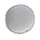 Pilkos spalvos pagalvės užvalkalas Kave Home Clarice, skersmuo 45 cm