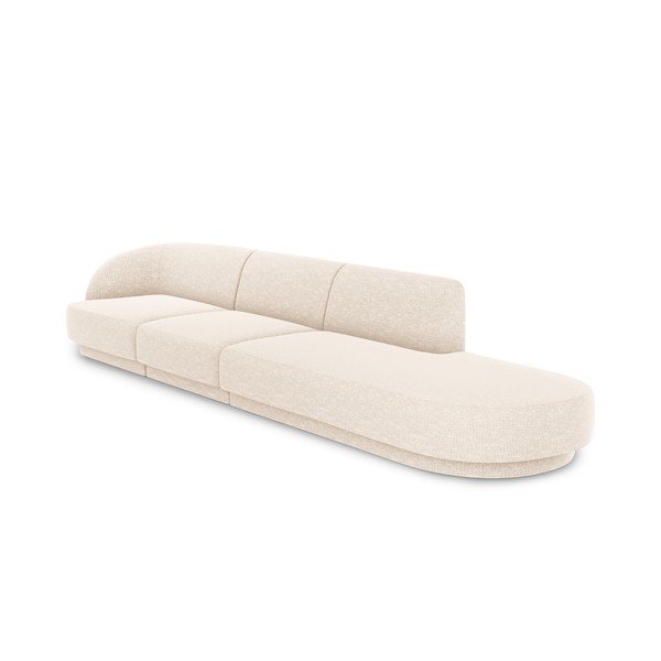 Kreminė sofa 302 cm Miley - Micadoni Home-image-3