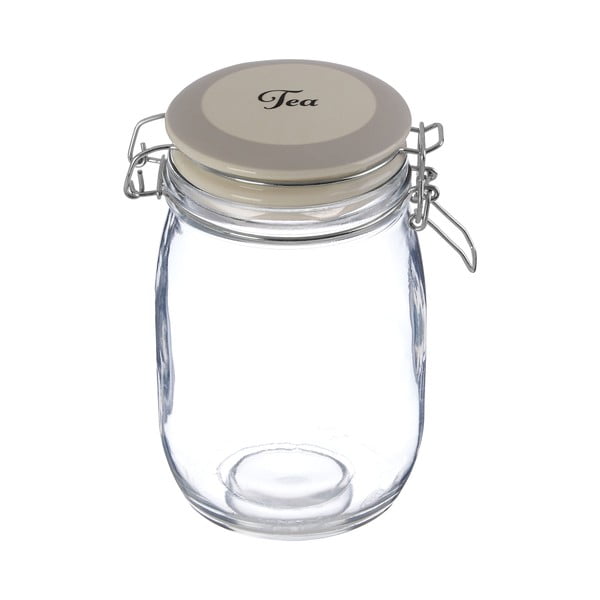 Iš stiklo  maisto laikymo indas arbatai Grocer – Premier Housewares-image-3