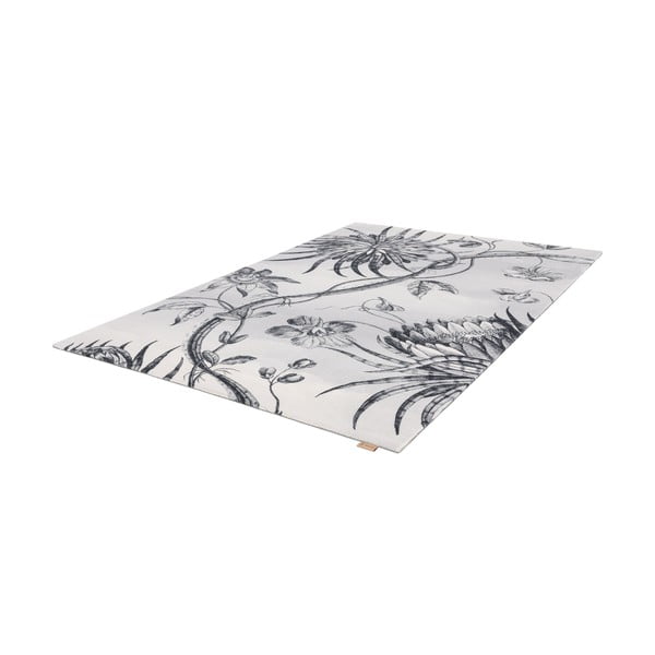 Kilimas iš vilnos šviesiai pilkos spalvos 160x240 cm Talwin – Agnella-image-3