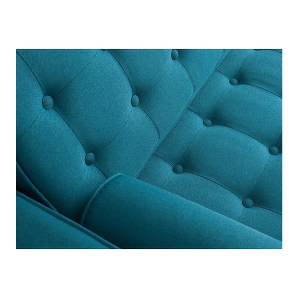 Turkio spalvos trijų vietų sofa Individualizuotos formos tema-image-3