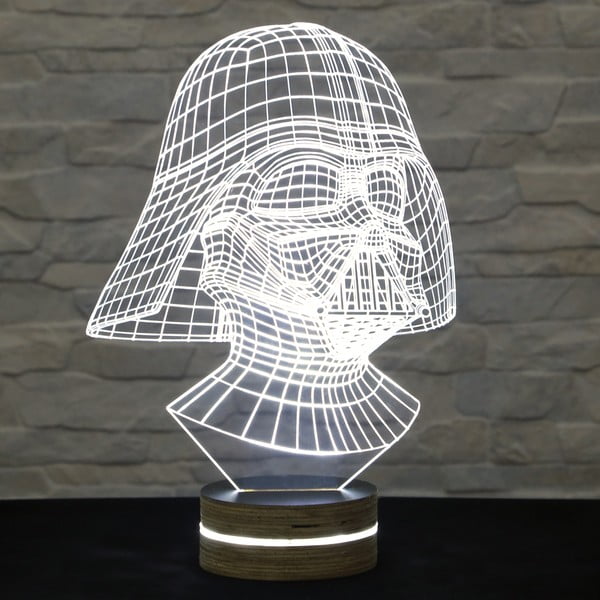 Darth Vader 3D stalinis šviestuvas