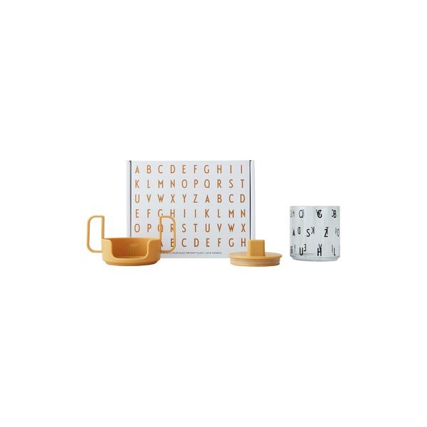 Geltonas vaikiškas puodelis Design Letters Grow With Your Cup-image-2