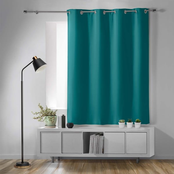 Mėlynos spalvos visiškai užtemdo užuolaida 135x180 cm Occult – douceur d'intérieur-image-2