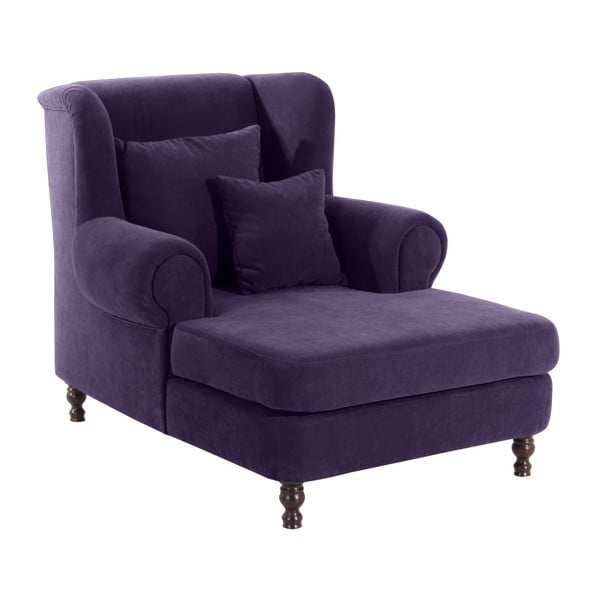 Violetinės spalvos "Max Winzer Mareille" fotelis