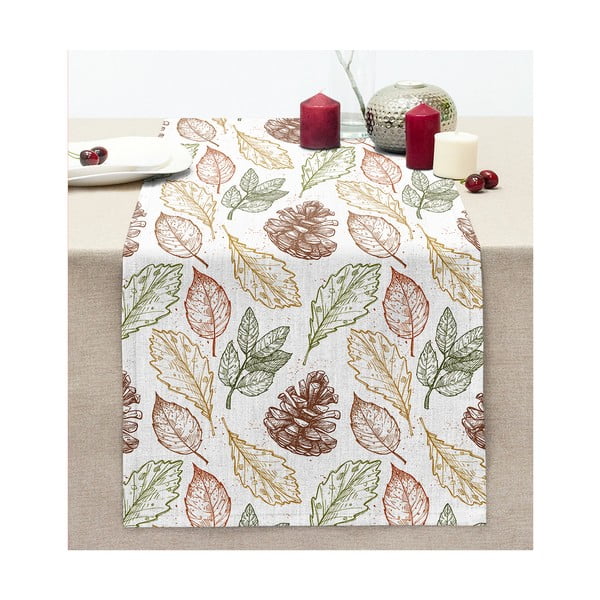Stalo takelis 40x130 cm Leaves Mix – Mila Home