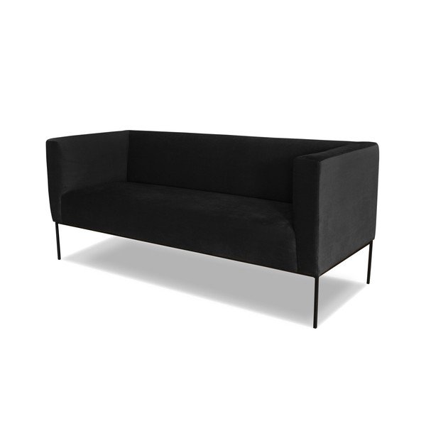 Juoda dvivietė sofa "Windsor & Co. Sofos Neptūnas-image-2