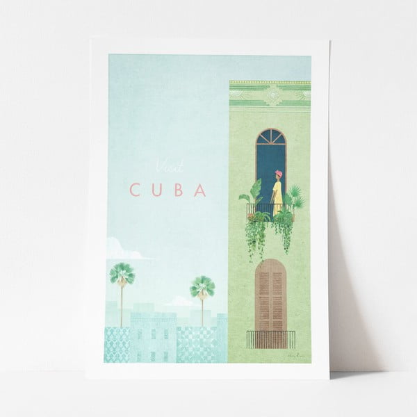 Plakatas Travelposter Cuba, 50 x 70 cm