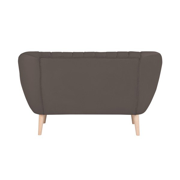 Antracito pilkos spalvos dvivietė sofa "Micadoni Home Vincente-image-2