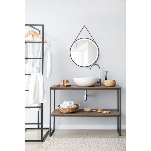 Sieninis veidrodis su apšvietimu ø 60 cm Fine – Mirrors and More-image-1