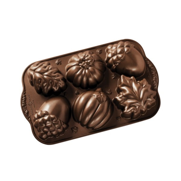 Kepimo forma 6 mini pyragaičiams Nordic Ware Autumn Sweets, 0,7 l
