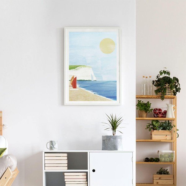 Plakatas 30x40 cm Etretat Cliffs - Travelposter-image-3