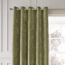 Khaki spalvos iš šenilino termo užuolaidos 2 vnt. 117x183 cm Selene Luxury Chenille – Hyperion