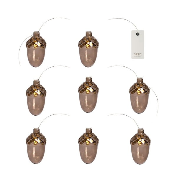 Šviečianti Kalėdų dekoracija lempučių skaičius 8 vnt. ilgis 105 cm Celina – Sirius