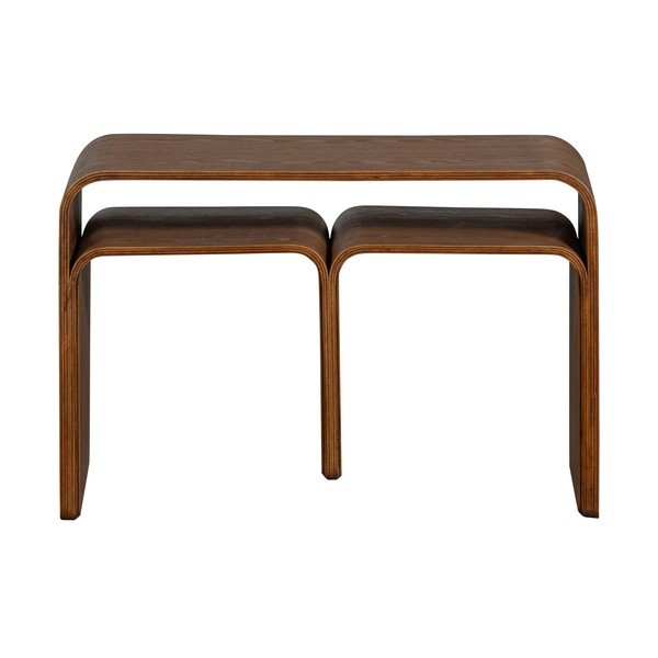 Šoninis stalas iš riešutmedžio 32x40 cm Frey – WOOOD-image-3