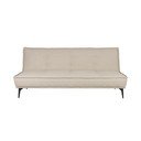Smėlio spalvos iš boucle sulankstoma sofa 184 cm Cielke – White Label