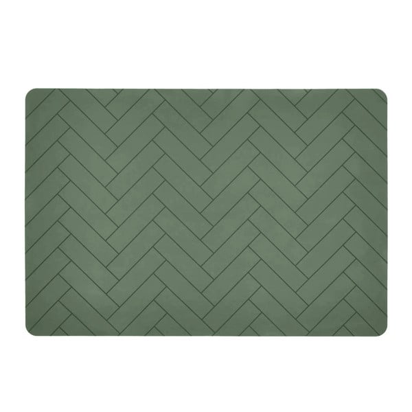 Žalias silikoninis padėkliukas Södahl Tiles, 33 x 48 cm