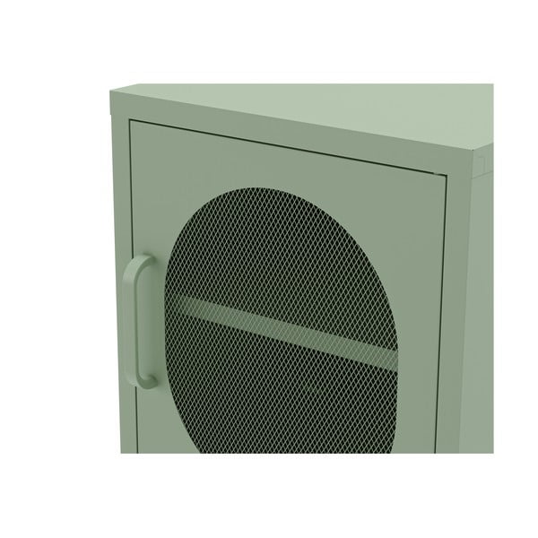 Iš metalo naktinis staliukas mėtų spalvos Diora – Marckeric-image-4