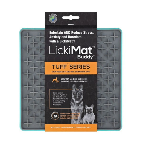 Laižymo kilimėlis augintiniams Buddy Tuff Turquoise – LickiMat
