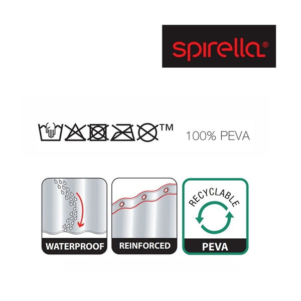 Dušo užuolaida 180x200 cm Bio – Spirella-image-1