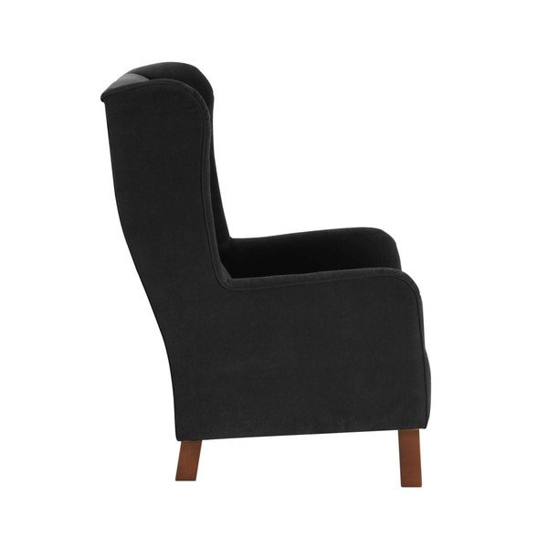 Juodas fotelis Max Winzer Bruno Velor-image-2