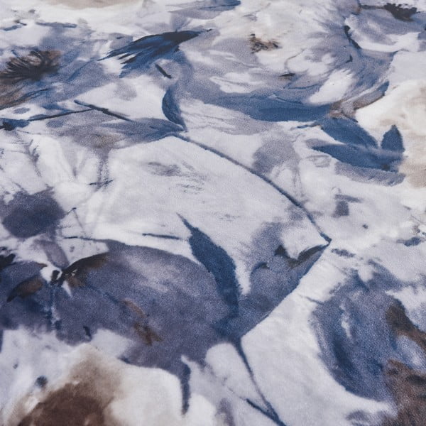 Violetinės spalvos iš mikropliušo viengulė patalynė 140x200 cm Riana – My House-image-2