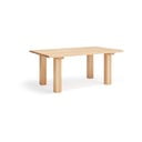 Valgomojo stalas su pušies masyvo stalviršiu 100x180 cm Banda – Teulat