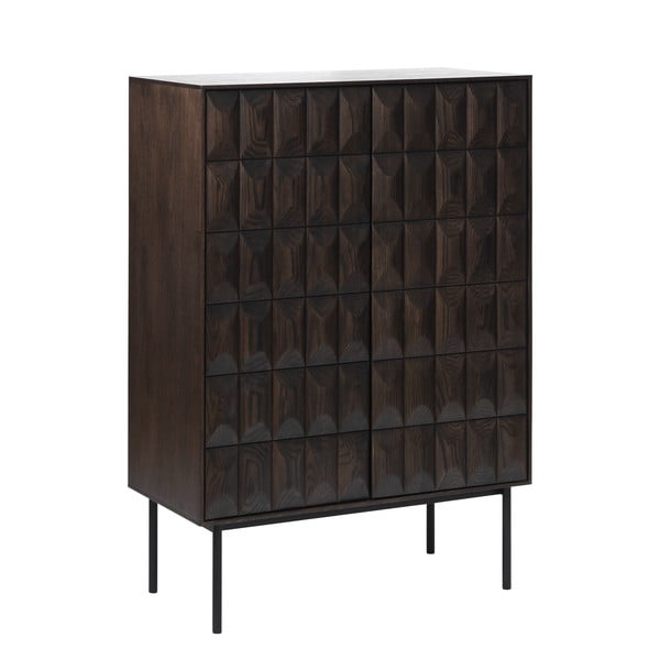 Spintelė tamsiai rudos spalvos 90x130 cm Latina – Unique Furniture-image-4