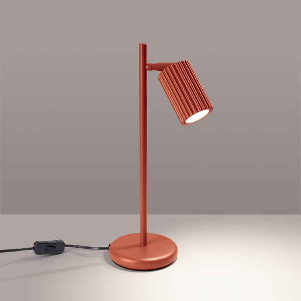 Stalinis šviestuvas raudonos plytų spalvos (aukštis 43 cm) Gleam – Sollux-image-2