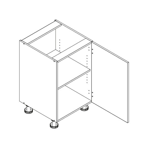 Apatinė virtuvės spintelė (plotis 60 cm) Aden – STOLKAR-image-2