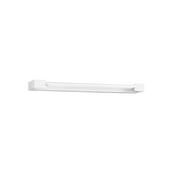 Matinės baltos spalvos iš aliuminio sieninė lempa LED Arga – Nova Luce