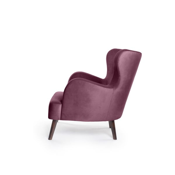 Iš velveto krėslas violetinės spalvos su atlošu Noemye – Bonami Selection-image-3