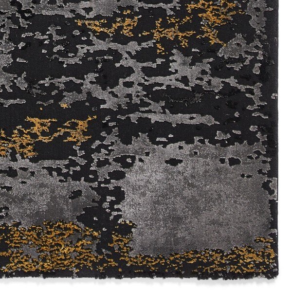 Juodas/auksinis kilimas 230x160 cm Craft - Think Rugs-image-3
