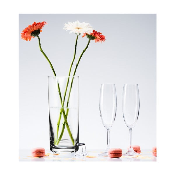 Iš stiklo  vaza (aukštis 25,5 cm) – Orion-image-2