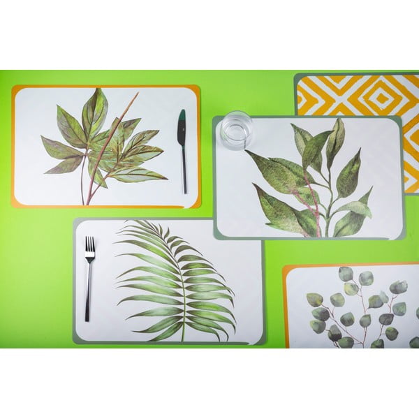 Plastikinis padėkliukas 6 vnt. 45x30 cm Oriental - VDE Tivoli 1996-image-1