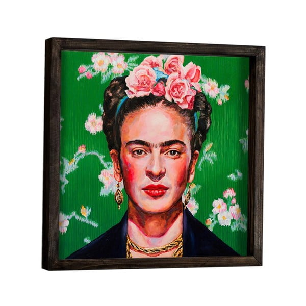 Paveikslas Frida Kahlo, 34 x 34 cm