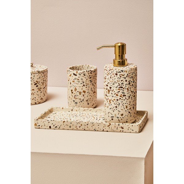 Iš betono dantų šepetėlio indas Mozie – Premier Housewares-image-1