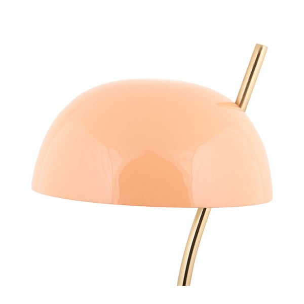 Stalinis šviestuvas rausvos spalvos (aukštis 55 cm) su metaliniu gaubtu Vivo – Leitmotiv-image-2