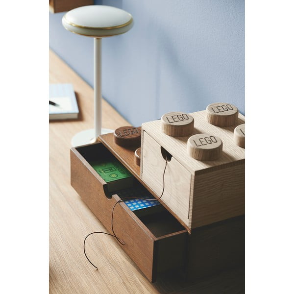 Vaikiška daiktadėžė iš ąžuolo medienos LEGO® Wood-image-1