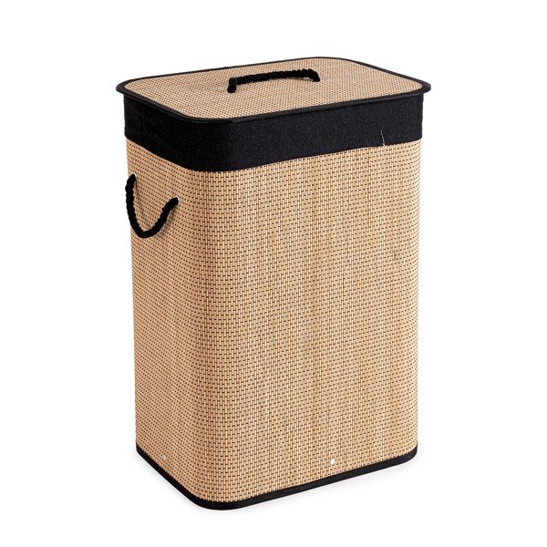 Natūralios spalvos iš bambuko skalbinių krepšys Sintia – Yes Everyday