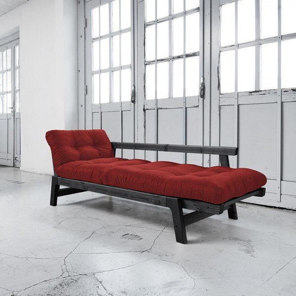 Sofa lova "Karup Step" juoda/raudona-image-2