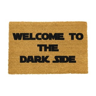 Natūralaus kokoso durų kilimėlis Artsy Doormats Welcome to the Darkside, 40 x 60 cm