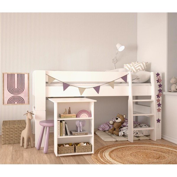 Vaikiškas rašomasis stalas iš pušies medienos 92,5x56 cm Memphis - Tvilum-image-1